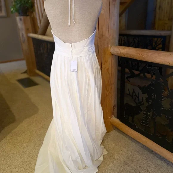 Beach Wedding Dress Size 8 NWT - Picture 5 of 16